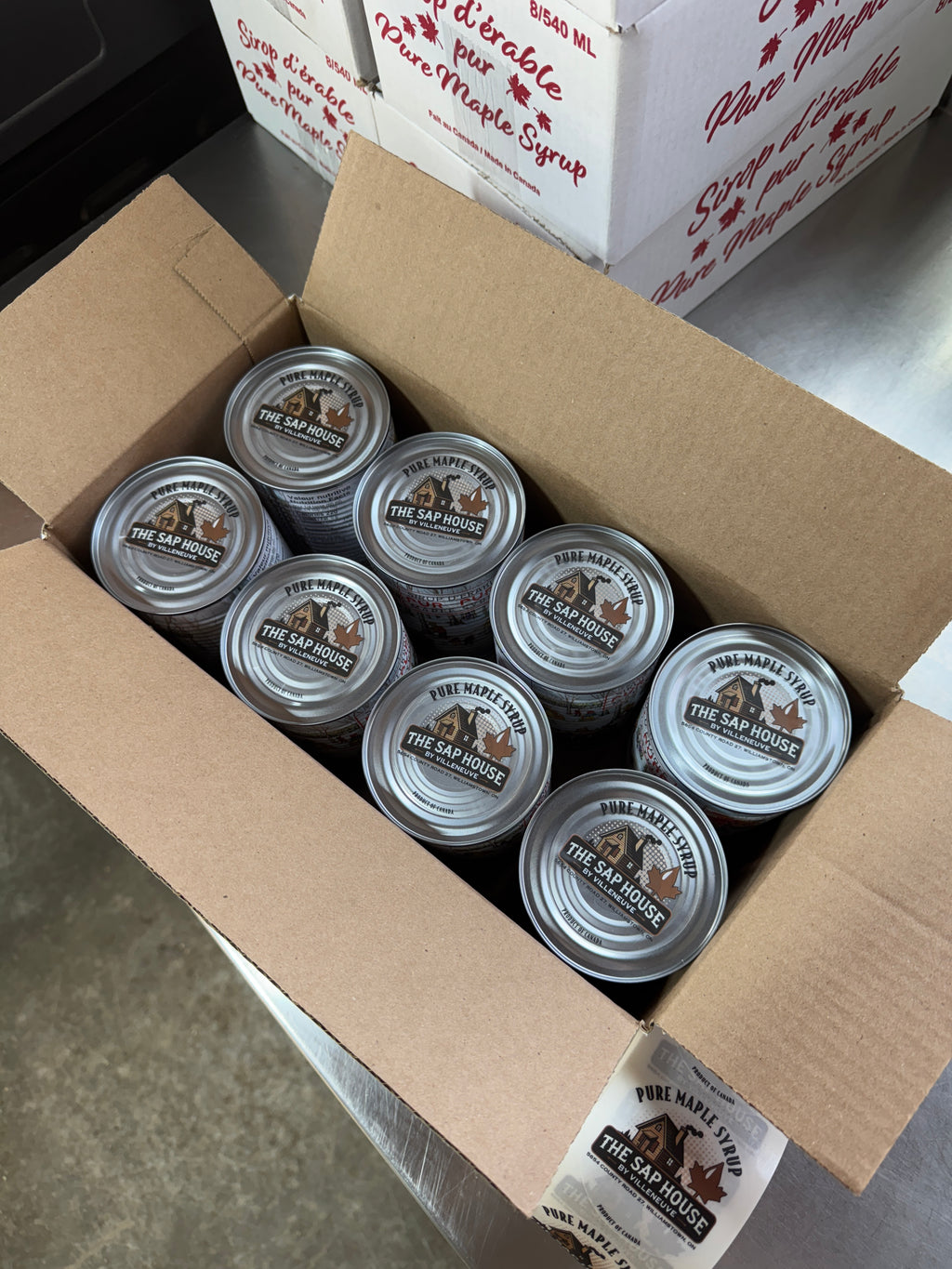 Full Case of a Maple Product