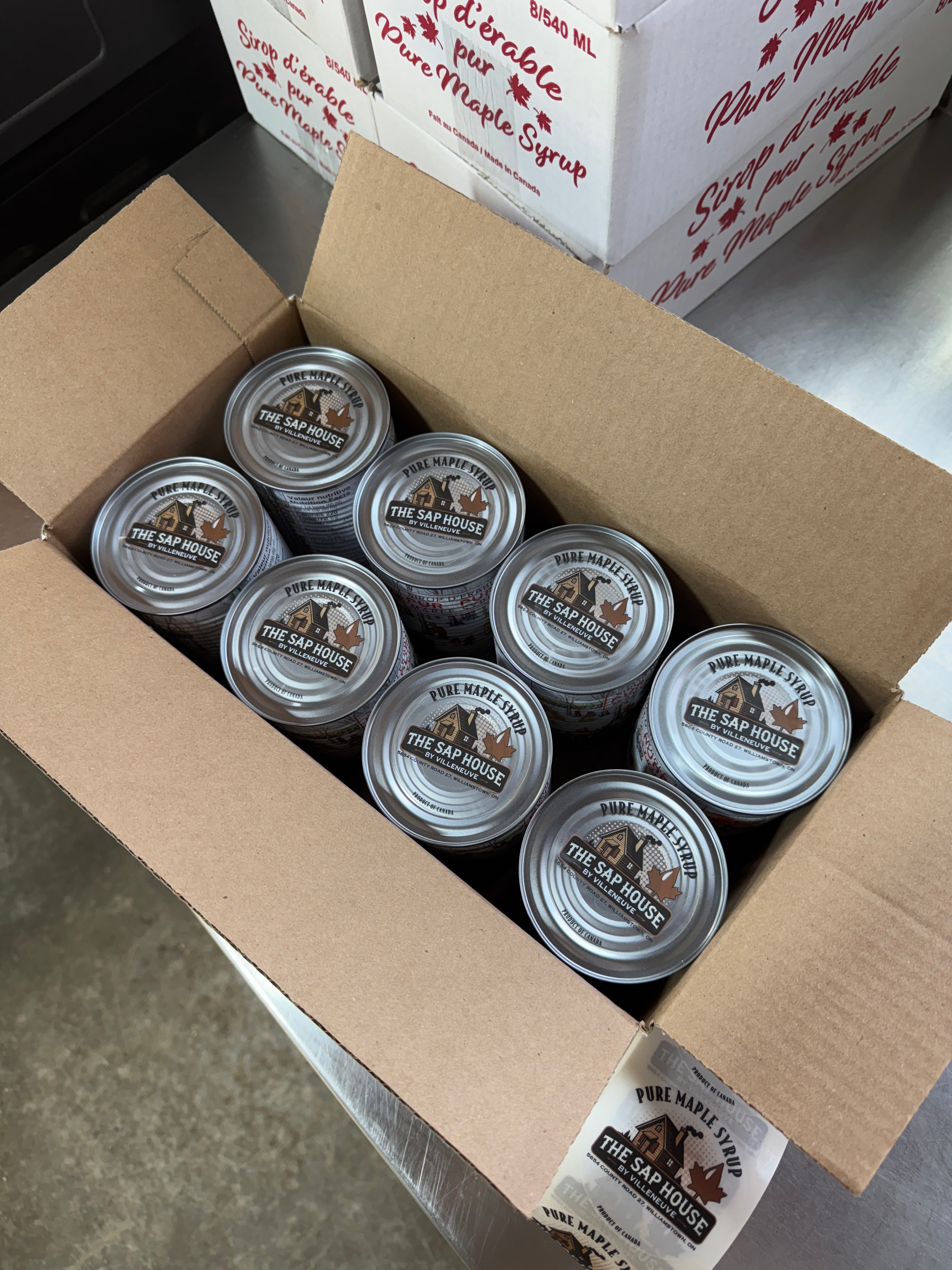 Full Case of a Maple Product
