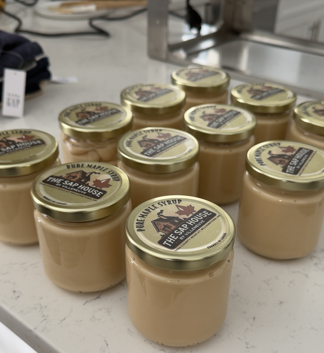 jars of maple butter